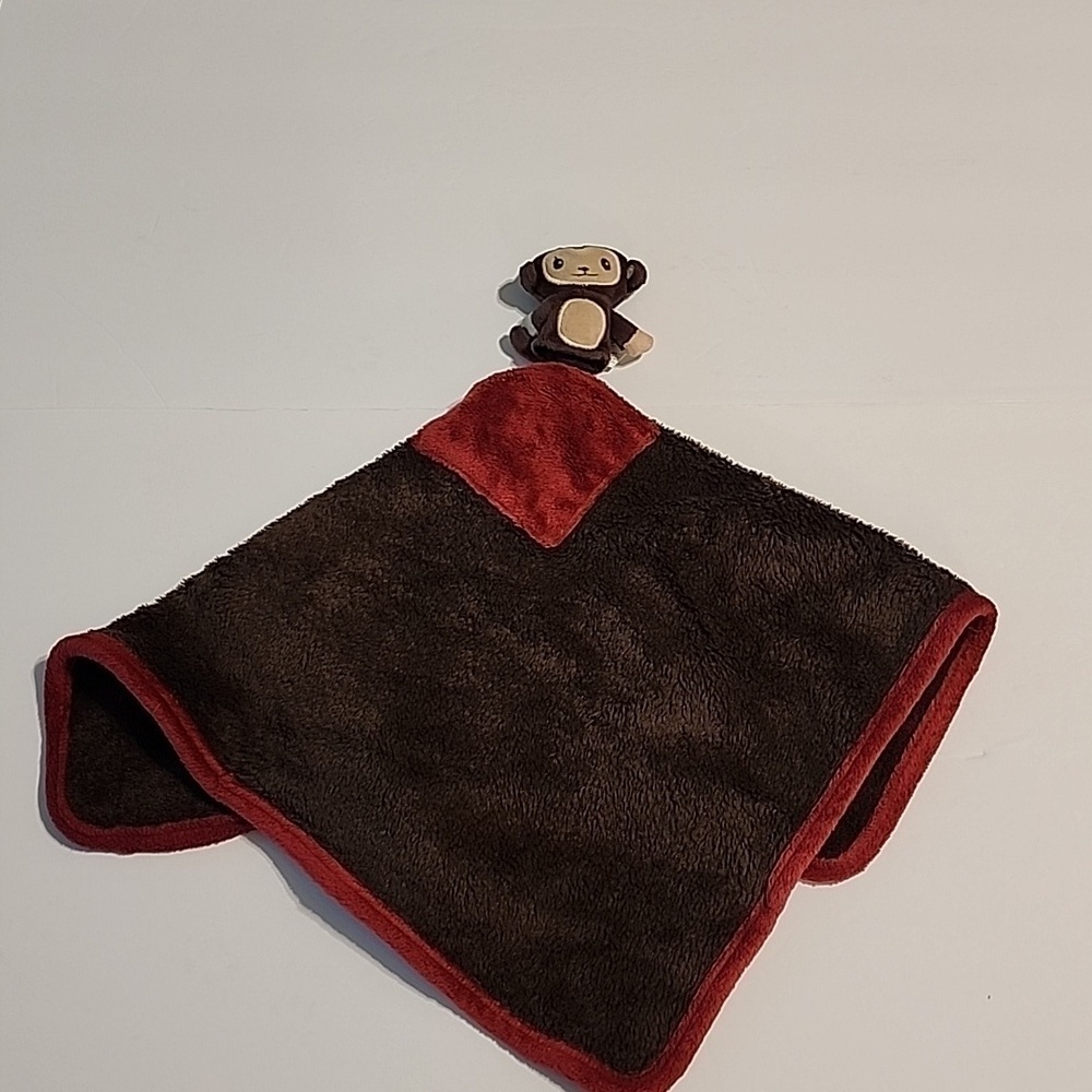 Gymboree Mischievous Monkey   brown lovey security blanket puppet